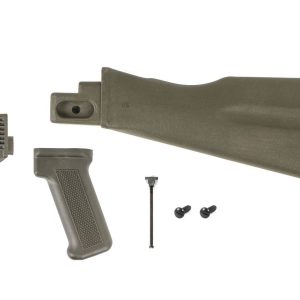 Arsenal NATO Length OD Green Polymer Stock Set for Stamped Receivers