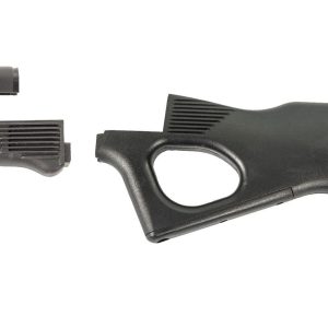 Arsenal Black Thumbhole Buttstock & Handguard Set w/Heat Shield Stamped Receiver