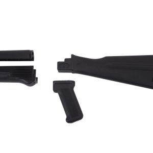 Arsenal 4 Piece NATO Length Black Polymer Stock Set