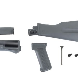 Arsenal Gray Intermediate Length Stock Set for Stamped Receivers with Hardware