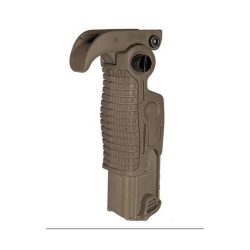 AB163 AK-Style Foldable & Extendable Tactical Foregrip, Dark Earth 2 AB163 AK-Style Foldable & Extendable Tactical Foregrip, Dark Earth