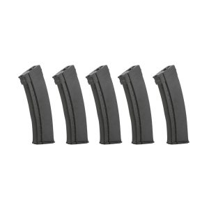 Arcturus AK74 Bakelite 550 Round Hi-Capacity Airsoft EMM Magazine 5 Pack, Black