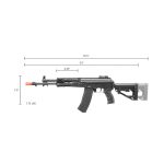 Arcturus PE Version Modernized AK-12 Airsoft AEG Rifle, Black 6 Arcturus PE Version Modernized AK-12 Airsoft AEG Rifle, Black