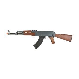 CYMA CM028 AK47 AEG Airsoft Rifle, Faux Wood