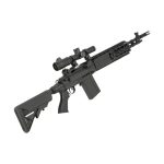 CYMA Sport Full Metal M14 EBR Designated Marksman AEG Airsoft Rifle, Black 3