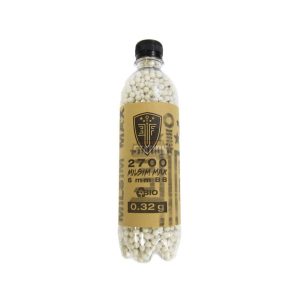 Elite Force Milsim Max Biodegradable Airsoft BBs, 0.32g, 2700 Rounds, White