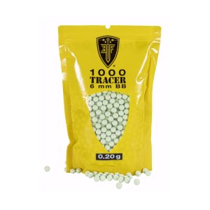 Elite Force Tracer BBs, 0.20g, 1000ct Bag, Green
