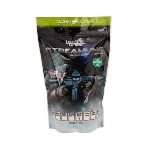Lancer Tactical 3125 Round 0.32g Streamline Competition Grade Outdoor Airsoft BBs, White