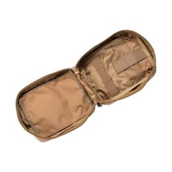 Lancer Tactical Airsoft Admin Pouch w/ Molle, Khaki