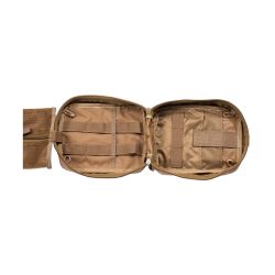 Lancer Tactical Airsoft Admin Pouch w/ Molle, Khaki