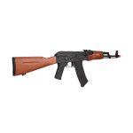 Lancer Tactical AK-74N AEG Airsoft Rifle, Metal Body, Real Wood Furniture