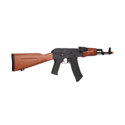 Lancer Tactical AK-74N AEG Airsoft Rifle, Metal Body, Real Wood Furniture