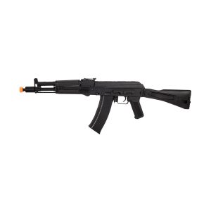 Lancer Tactical AK-Series AK-105 AEG Airsoft Rifle w/ Foldable Stock, Black