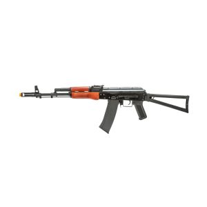 Lancer Tactical AK-Series AK-74N AEG Airsoft Rifle, Black/Wood