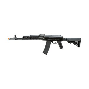 Lancer Tactical AK74 Full Metal Airsoft AEG Rifle, Black