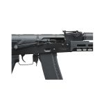 Lancer Tactical AK74 Full Metal Airsoft Rifle w/ 10.5 inch CNC M-LOK Handguard and Delta Stock, Black