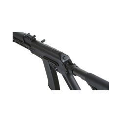 Lancer Tactical AK74 Full Metal Airsoft Rifle w/ 10.5 inch CNC M-LOK Handguard and Delta Stock, Black