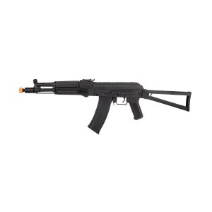 Lancer Tactical AKS-105 Airsoft Rifle, Metal Body, Skeleton Foldable Stock