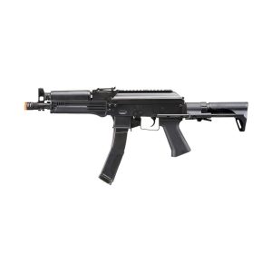 LCT 9mm Style PP-19 PDW AK Airsoft AEG Rifle w/ Polymer Handguard, Black
