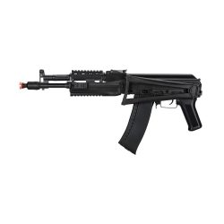 LCT Airsoft AK-105 Assault Rifle AEG w/ Folding Stock, Black