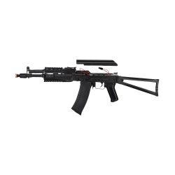 LCT Airsoft AK-105 Assault Rifle AEG w/ Folding Stock, Black
