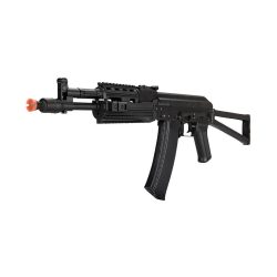 LCT Airsoft AK-105 Assault Rifle AEG w/ Folding Stock, Black