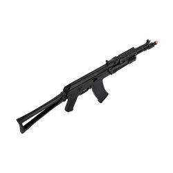 LCT Airsoft AK-105 Assault Rifle AEG w/ Folding Stock, Black