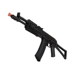 LCT Airsoft AK-105 Assault Rifle AEG w/ Folding Stock, Black