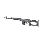 LCT SVD Dragunov Electric Airsoft Sniper Rifle, Black 3