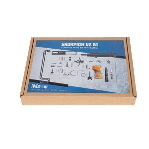 VZ 61 Skorpion Easy Build Kit Blued Frame