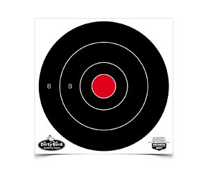 B/C DIRTY BIRD RND BLSEYE TGT 25-8"